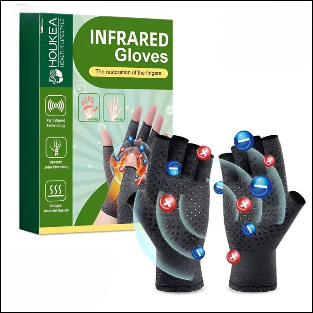 Guantes de Compresión Terapéutica e Infrarrojo Bio-Care
