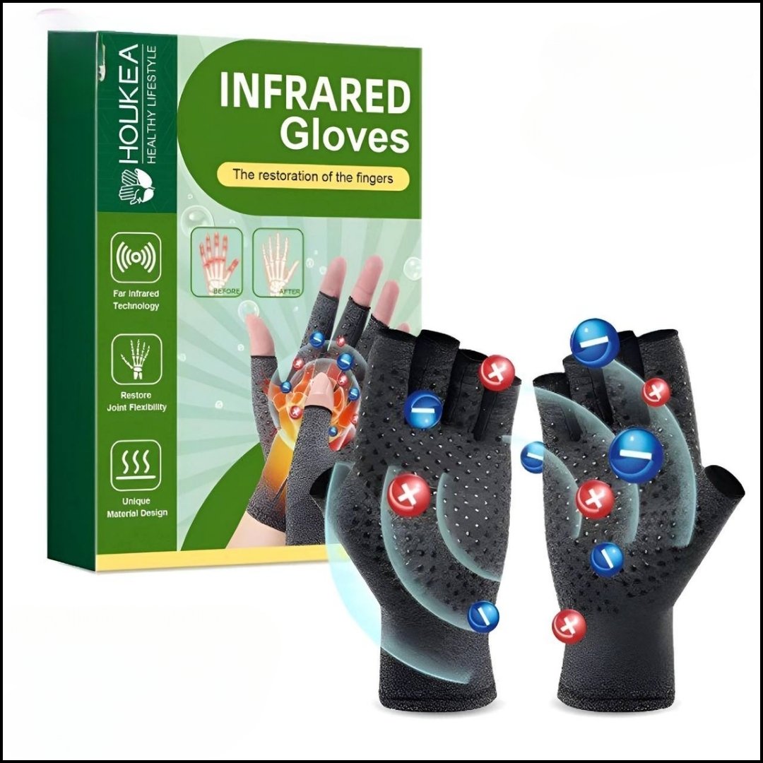 Guantes de Compresión Terapéutica e Infrarrojo Bio-Care