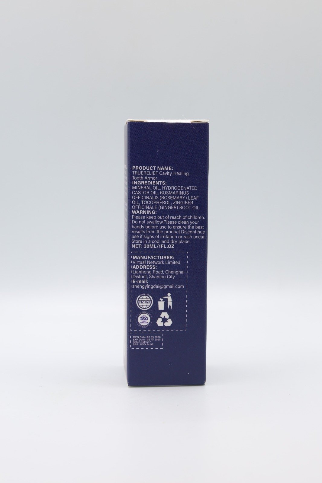 Tratamiento Dental Remineralizante Cavity Healing – Con Nano-Hidroxiapatita y Teobromina (60ml) - Imagen 4