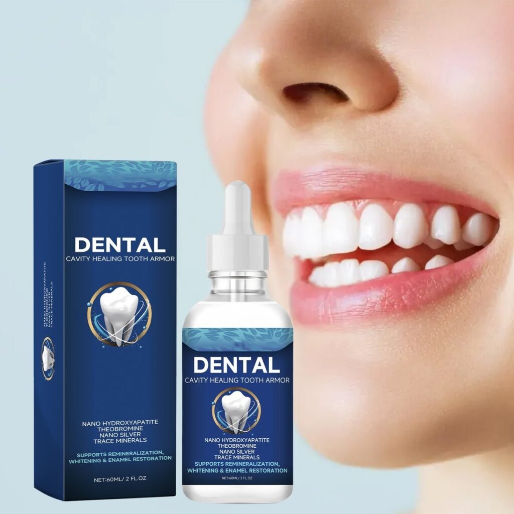 Tratamiento Dental Remineralizante Cavity Healing – Con Nano-Hidroxiapatita y Teobromina (60ml)